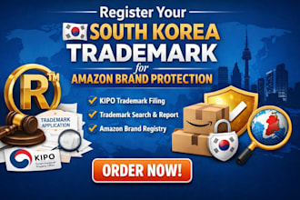 do trademark registration south korea trademark kipo for amazon brand protection