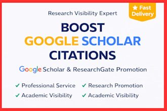 boost research visibility and citations on google scholar and researchgate
