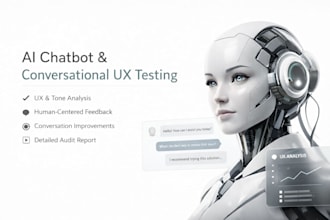 test your ai product and provide UX feedback