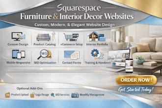 do squarespace furniture shop website interior decor website home design website