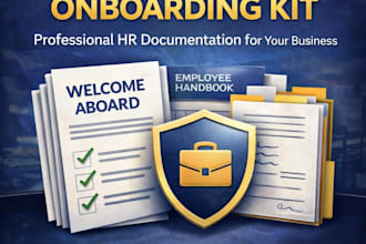 create employee onboarding documents and HR documentation kit