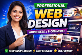 design a professional website for freelancers and business