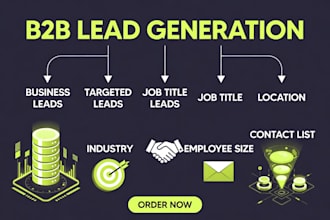 b2b lead gen linkedin lead generation, business lead, targeted lead