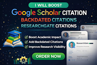boost google scholar citation backdated citations researchgate citation