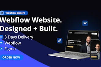 build a high converting webflow website