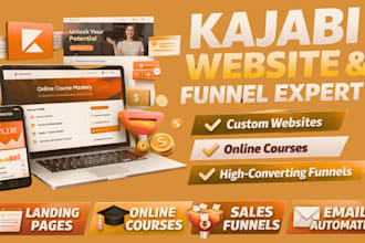build kajabi website kajabi landing page kajabi online course kajabi funnel
