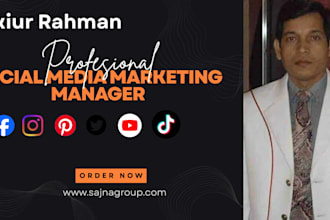 be your professional social media marketing manager