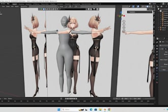 custom vrc avatar do vrchat avatar 3d vr model avatar vrchat design for vr game