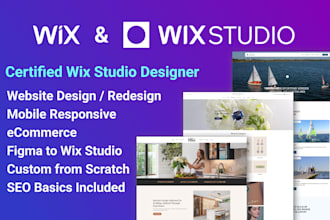 build a custom wix or wix studio website from scratch
