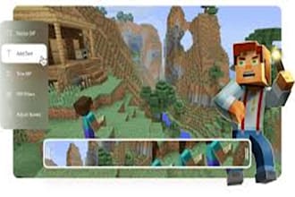 create professional minecraft animation for youtube intro, story and cine