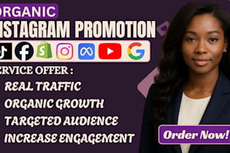 do instagram promotion instagram organic growth instagram marketing  management