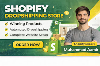 create a profitable shopify dropshipping store