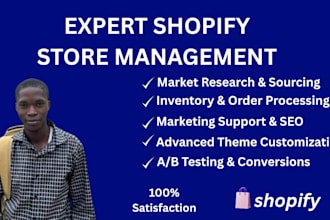 be your shopify virtual assistant