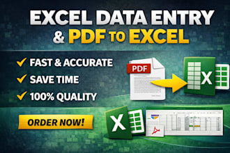convert PDF to excel or word conversion