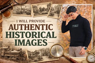 provide authentic historical images