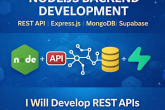 develop a rest API using nodejs expressjs and mongodb