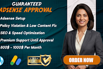 build website for guaranteed google adsense approval