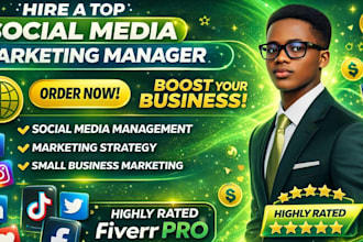 social media marketing manager social media content creator