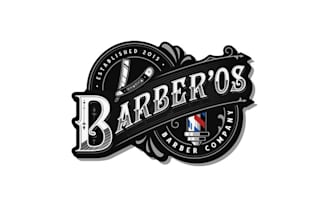 design custom barber, barbershop and beauty salon logo
