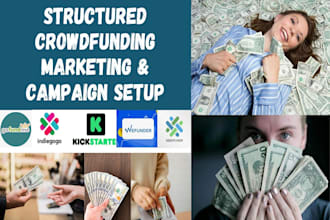 do crowdfunding campaign promotion on gofundme indiegogo and kickstarter