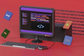 do backend and frontend website development
