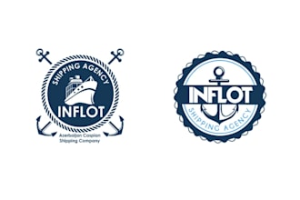 design custom yacht, boat, or shipping brand logo