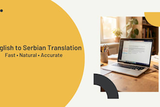 english content to serbian professionally