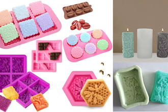 do 3d silicone mold design for soap mold, candle, wax, epoxy, resin arts 3d mold