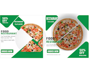 design food and restaurant social media posts