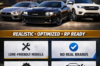 give unbranded fivem cars pack