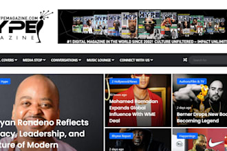 publish music hiphop and rap articles on the hype magazine