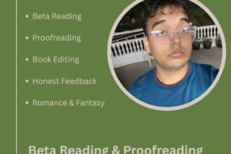 beta read your fantasy novel
