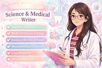 write educational and practical healthcare texts