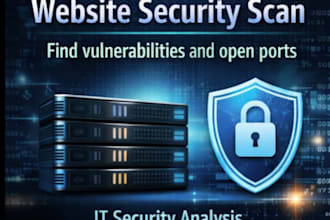 website security and vulnerability scan