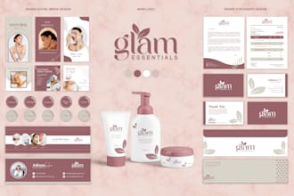design business logo, brand identity and branding kit