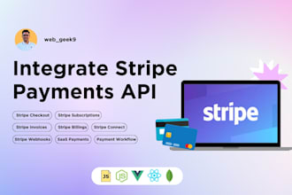 do stripe payment integration subscriptions and webhooks