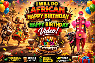 wish happy birthday africa video or indian spokesperson