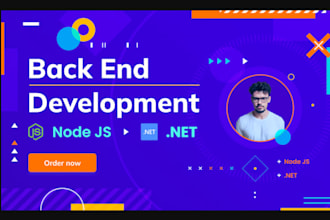 develop backend rest API with nodejs, express and mysql