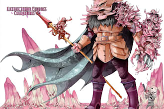 make a fantasy or dnd creatures and monsters