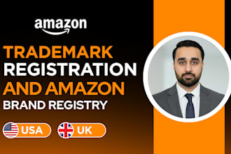 register uspto trademark for amazon brand registry USA