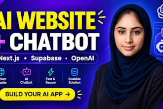 develop ai website ai chatbot and ai web application for your business