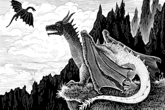 create fantasy, dark art, and young adult book illustrations