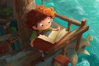 children book illustration and cover children story