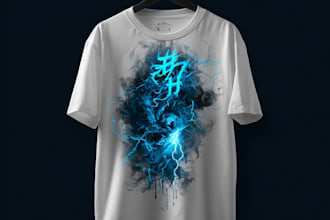 unique custom t shirt logo design and edit