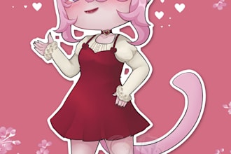 draw a chibi illustration