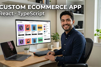 build a modern ecommerce app with react and typescript