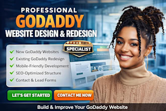 develop godaddy website design godaddy website redesign