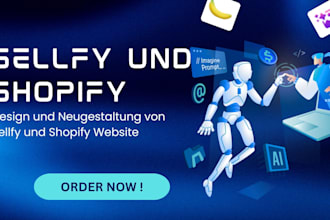 design shopify website design sellfy store design and redesign