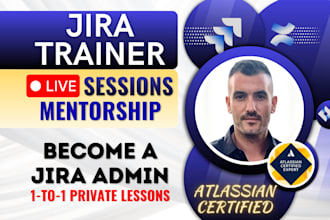 train and mentor you to become a jira admin