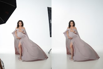 extend or replace background for beauty and portrait photos